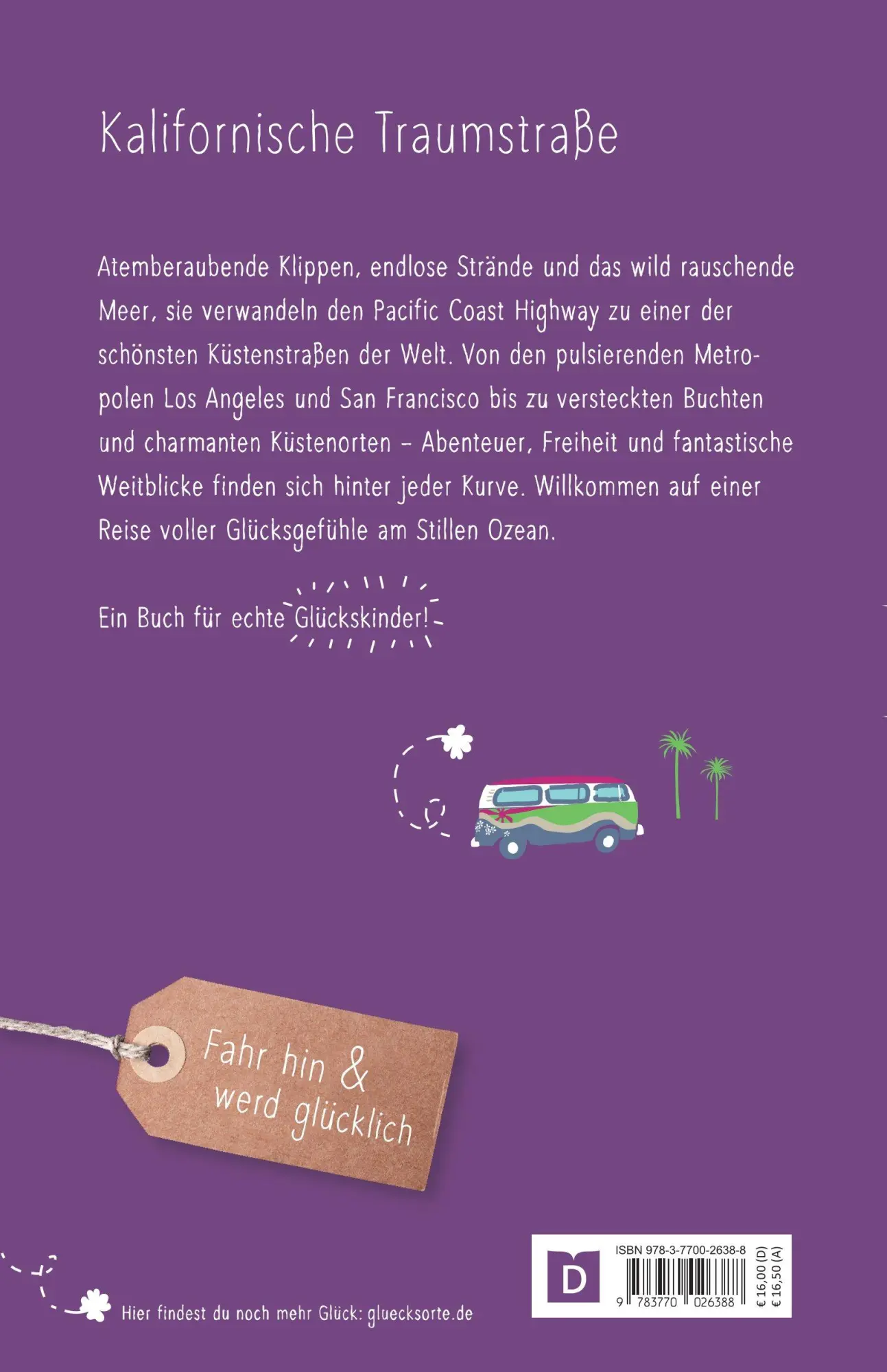 Rückseite: 9783770026388 | Glücksorte am Pacific Coast Highway | Von San Diego bis San Francisco