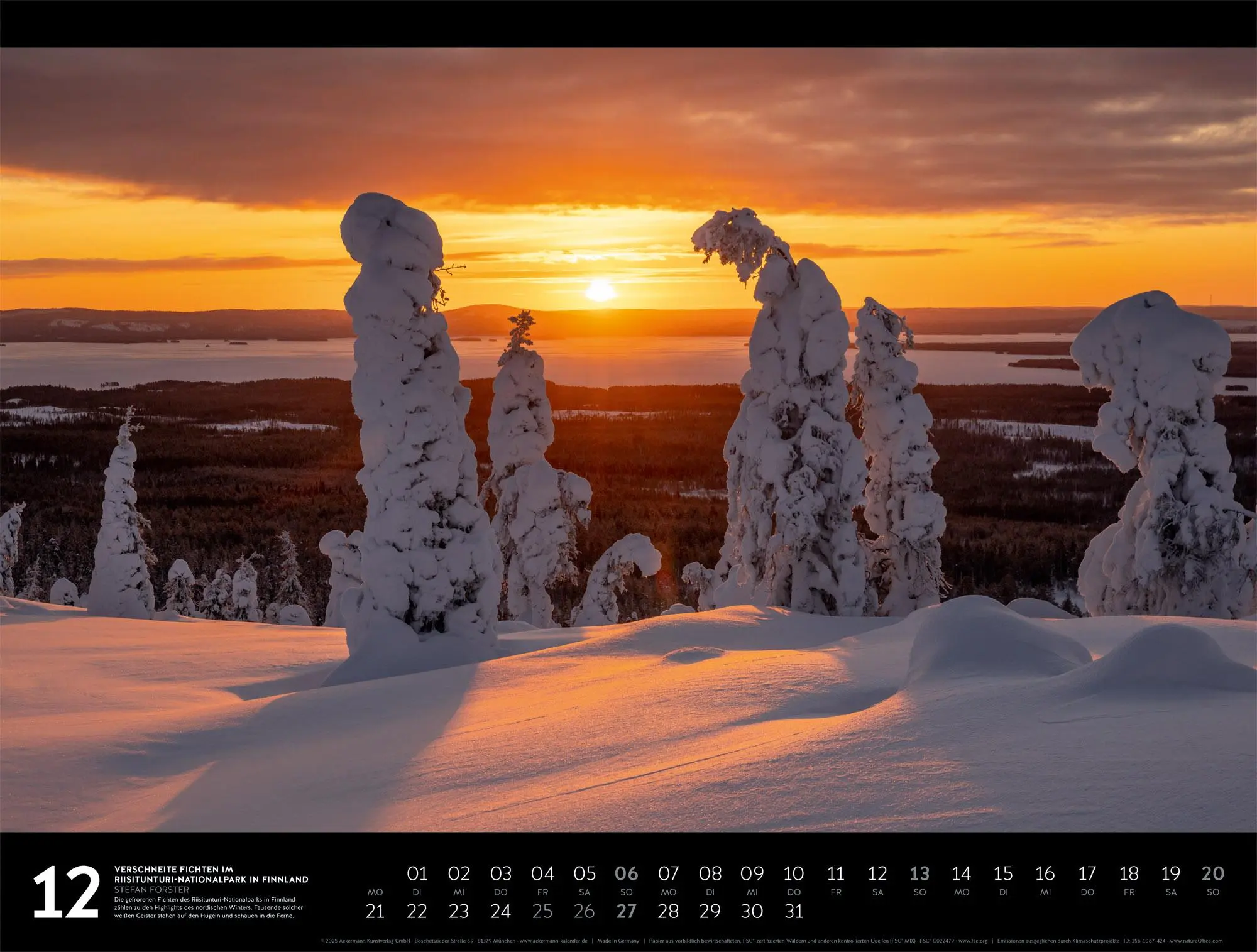 Bild: 9783838436388 | Nordische Welten - Signature Kalender 2026 | Stefan Forster (u. a.)