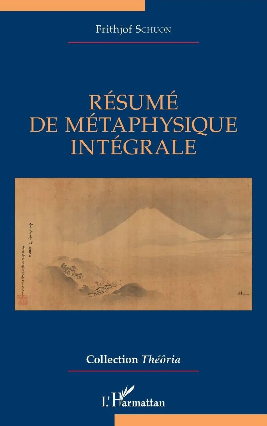 Cover: 9782140306488 | Résumé de métaphysique intégrale | Frithjof Schuon | Taschenbuch