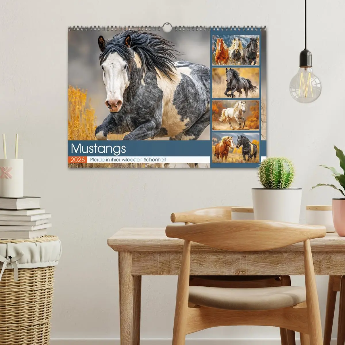Bild: 9783457416488 | Mustangs. Pferde in ihrer wildesten Schönheit (Wandkalender 2026...