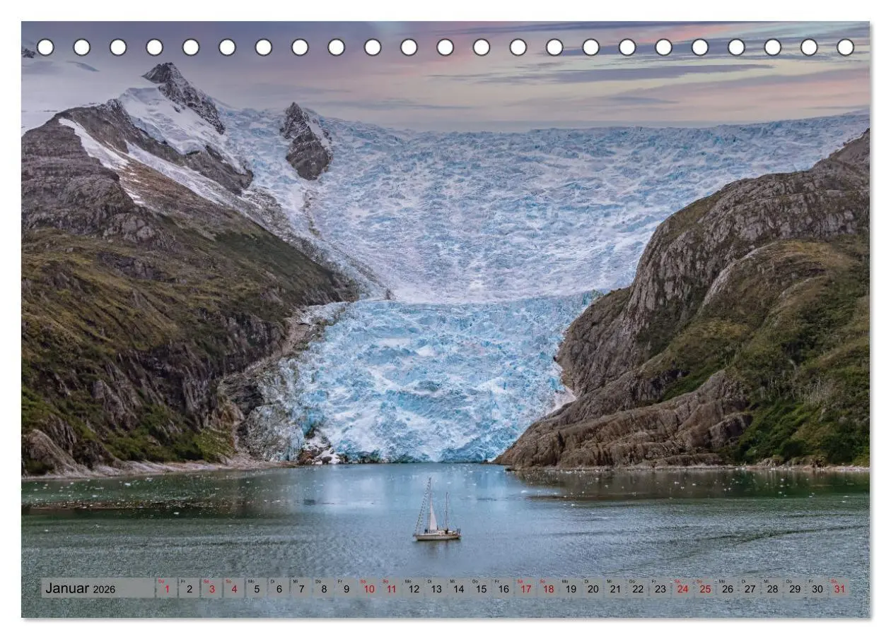 Bild: 9783457656488 | Der Süden Chiles (Tischkalender 2026 DIN A5 quer), CALVENDO...