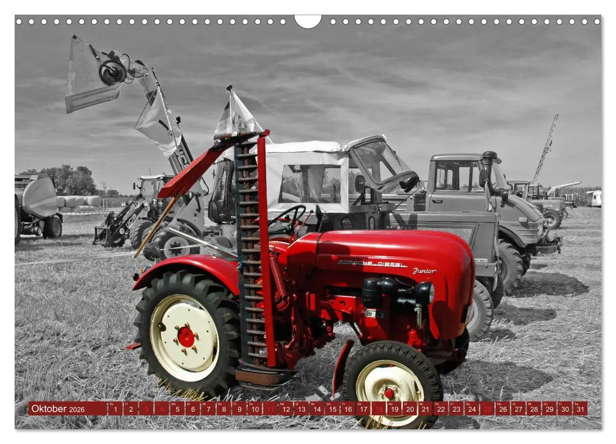 Bild: 9783457726488 | Schätze aus vergangenen Tagen - geliebte Trecker (Wandkalender 2026...