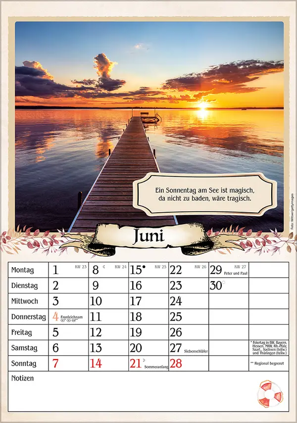 Bild: 9783731886488 | Kalender für Rentner 2026 | Verlag Korsch | Kalender | Spiralbindung