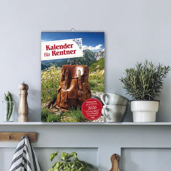 Bild: 9783731886488 | Kalender für Rentner 2026 | Verlag Korsch | Kalender | Spiralbindung