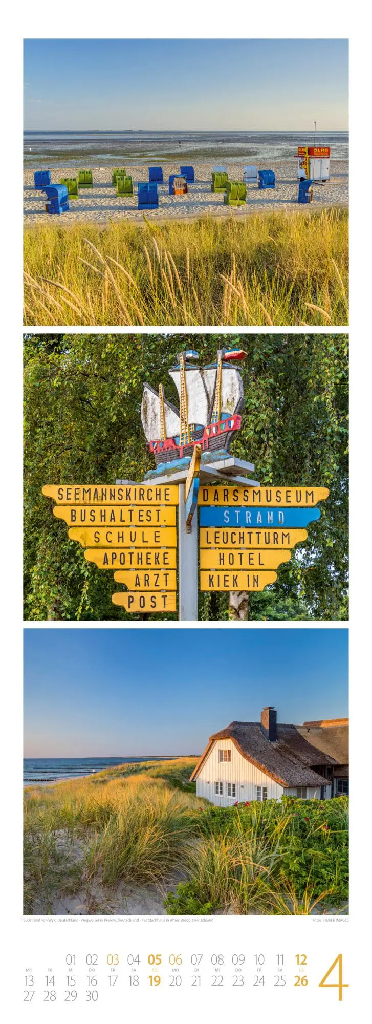 Bild: 9783838426488 | Wellengang Triplet-Kalender 2026 Spaziergang entlang der Küste | GmbH