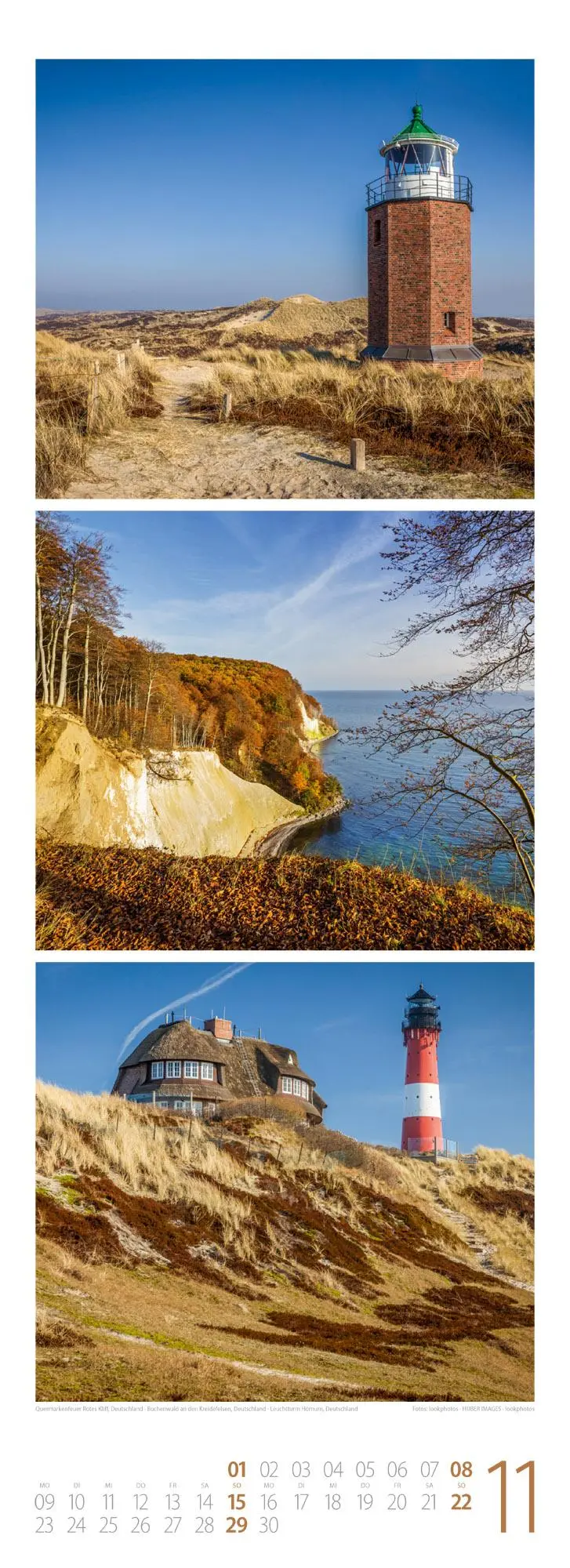 Bild: 9783838426488 | Wellengang Triplet-Kalender 2026 Spaziergang entlang der Küste | GmbH