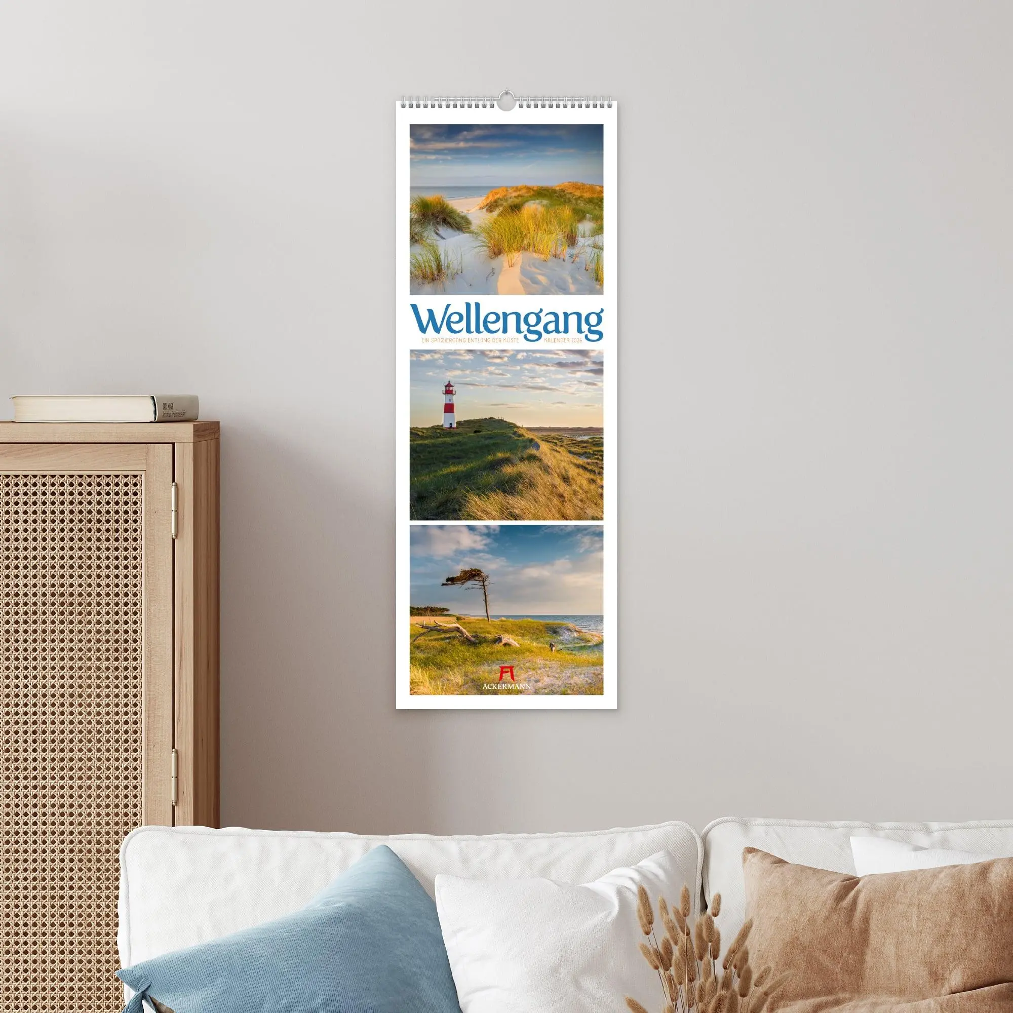 Bild: 9783838426488 | Wellengang Triplet-Kalender 2026 Spaziergang entlang der Küste | GmbH