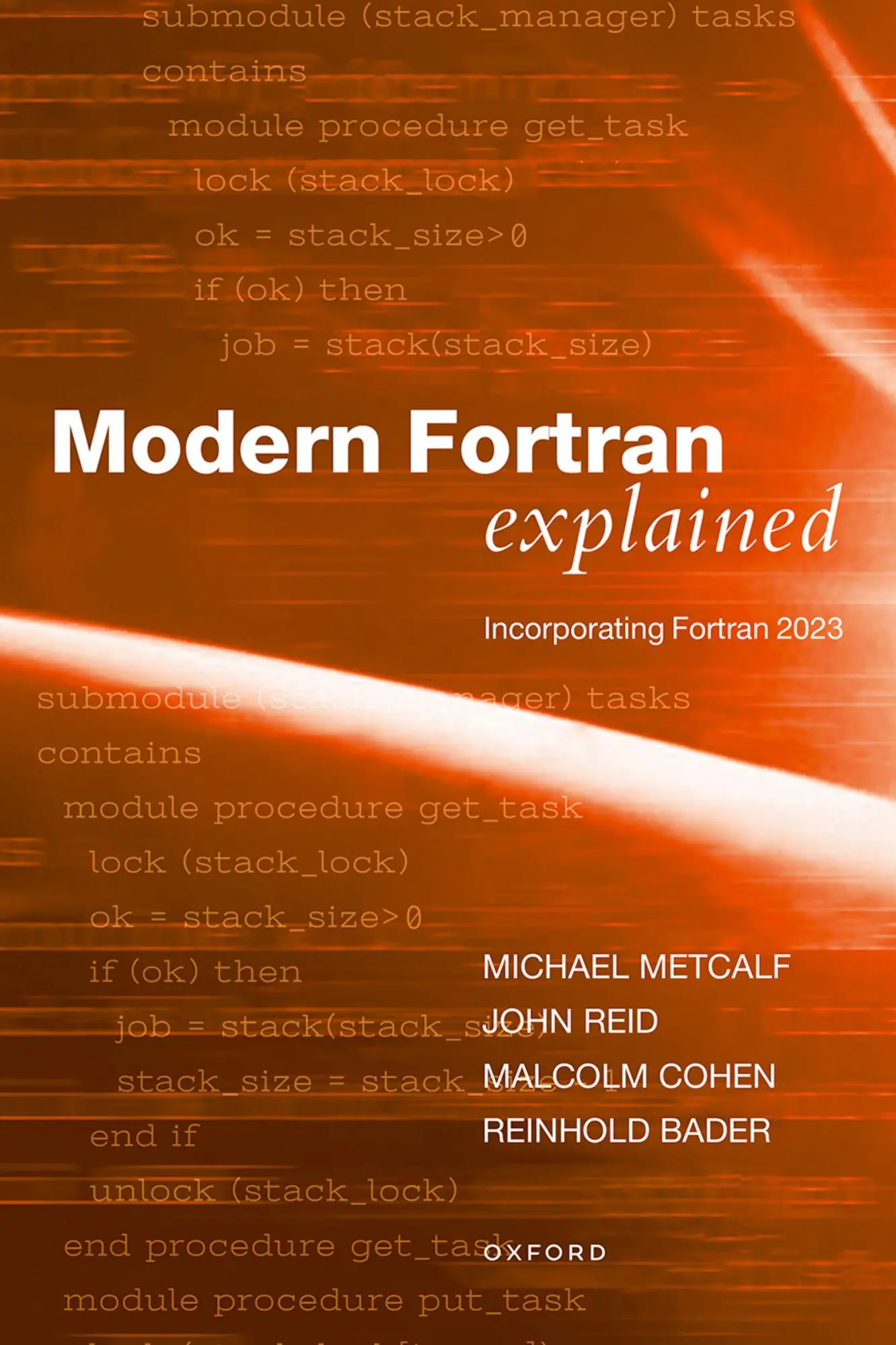 Cover: 9780198876588 | Modern Fortran Explained | Incorporating Fortran 2023 | Reid (u. a.)