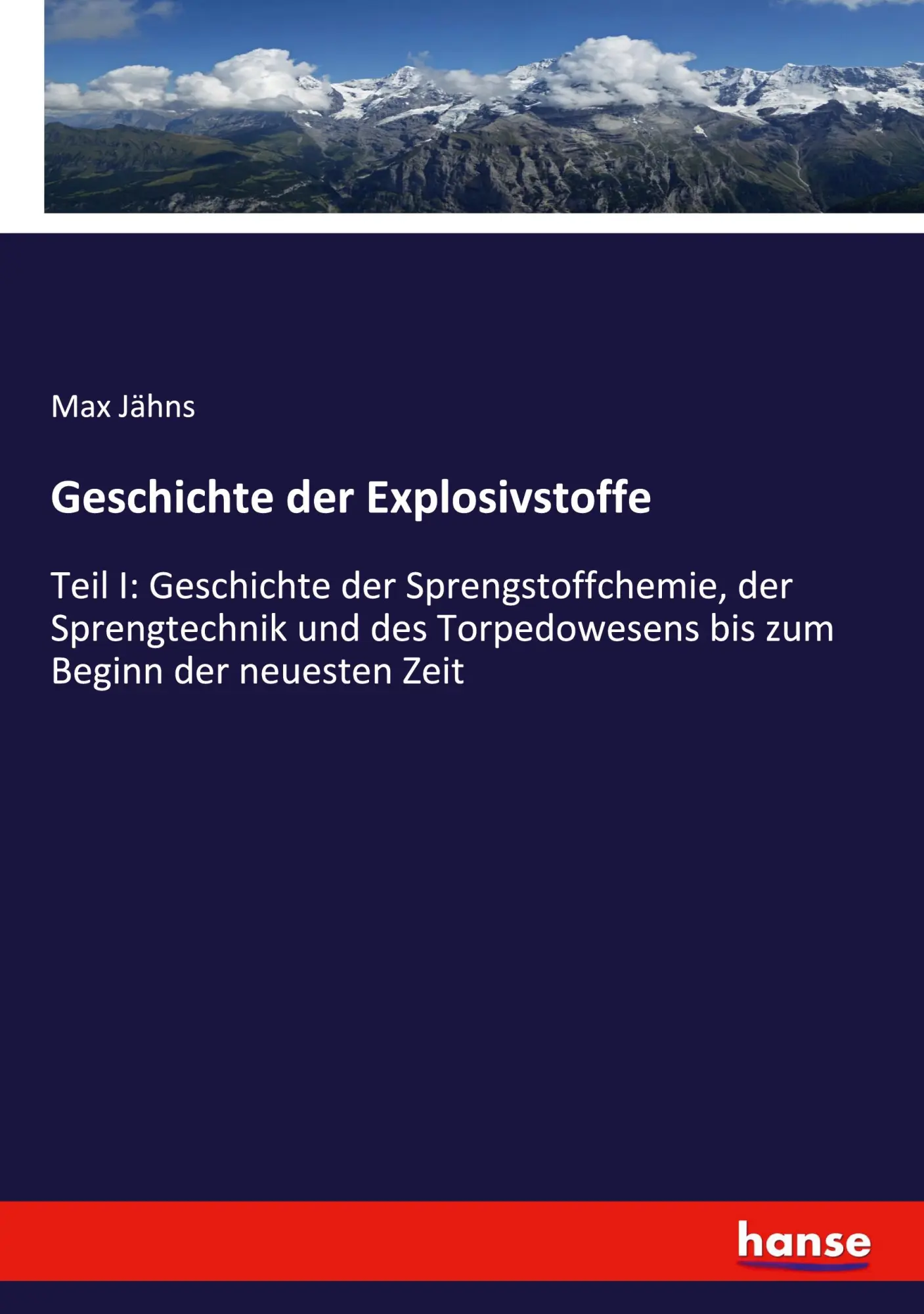 Cover: 9783348126588 | Geschichte der Explosivstoffe | Max Jähns | Taschenbuch | 408 S.