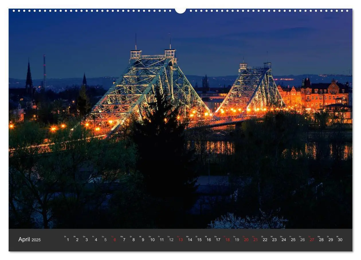 Bild: 9783435796588 | Barockstadt Dresden (Wandkalender 2025 DIN A2 quer), CALVENDO...