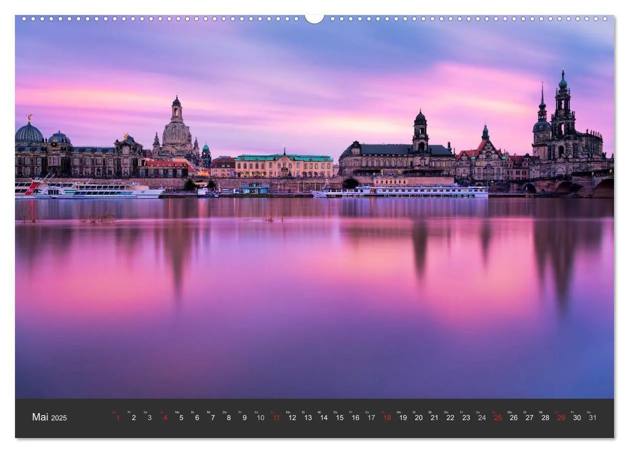 Bild: 9783435796588 | Barockstadt Dresden (Wandkalender 2025 DIN A2 quer), CALVENDO...