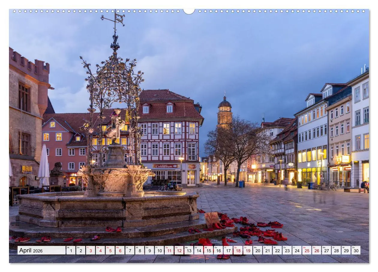 Bild: 9783457266588 | Niedersachsen - Göttingen (hochwertiger Premium Wandkalender 2026...