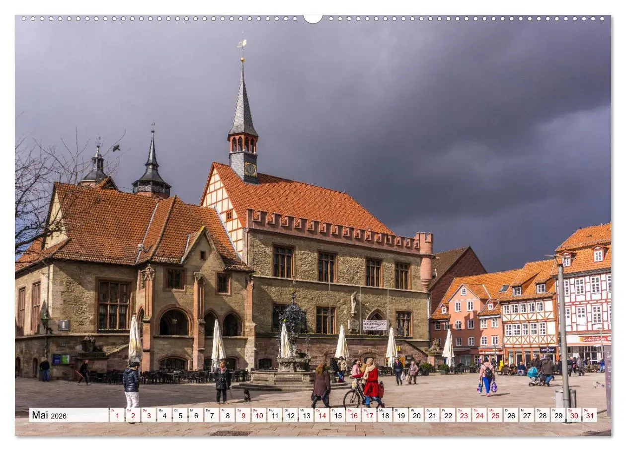 Bild: 9783457266588 | Niedersachsen - Göttingen (hochwertiger Premium Wandkalender 2026...