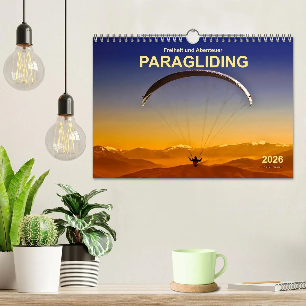 Bild: 9783457956588 | Freiheit und Abenteuer - Paragliding (Wandkalender 2026 DIN A4...