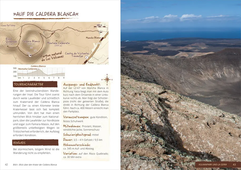 Bild: 9783946636588 | Wanderführer Lanzarote - Reisezeit - GEQUO Verlag | Taschenbuch | 2019