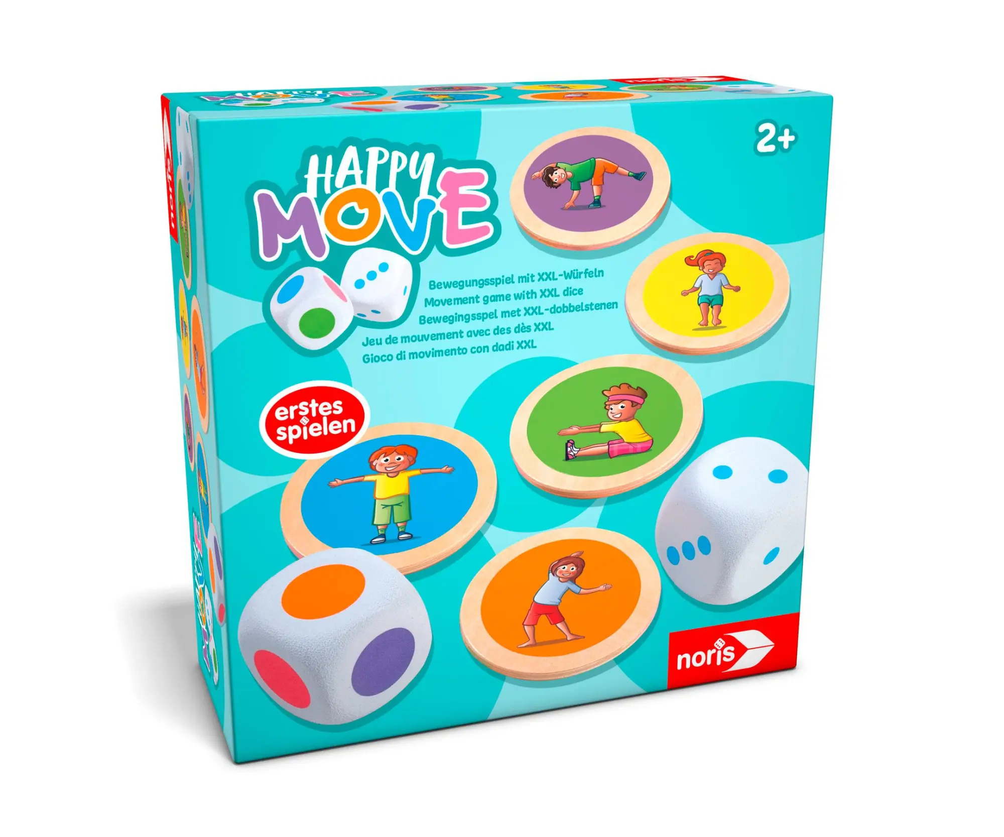 Cover: 4000826006688 | Happy Move | Spiel | 606012090 | Deutsch | 2025 | Noris Spiele GmbH