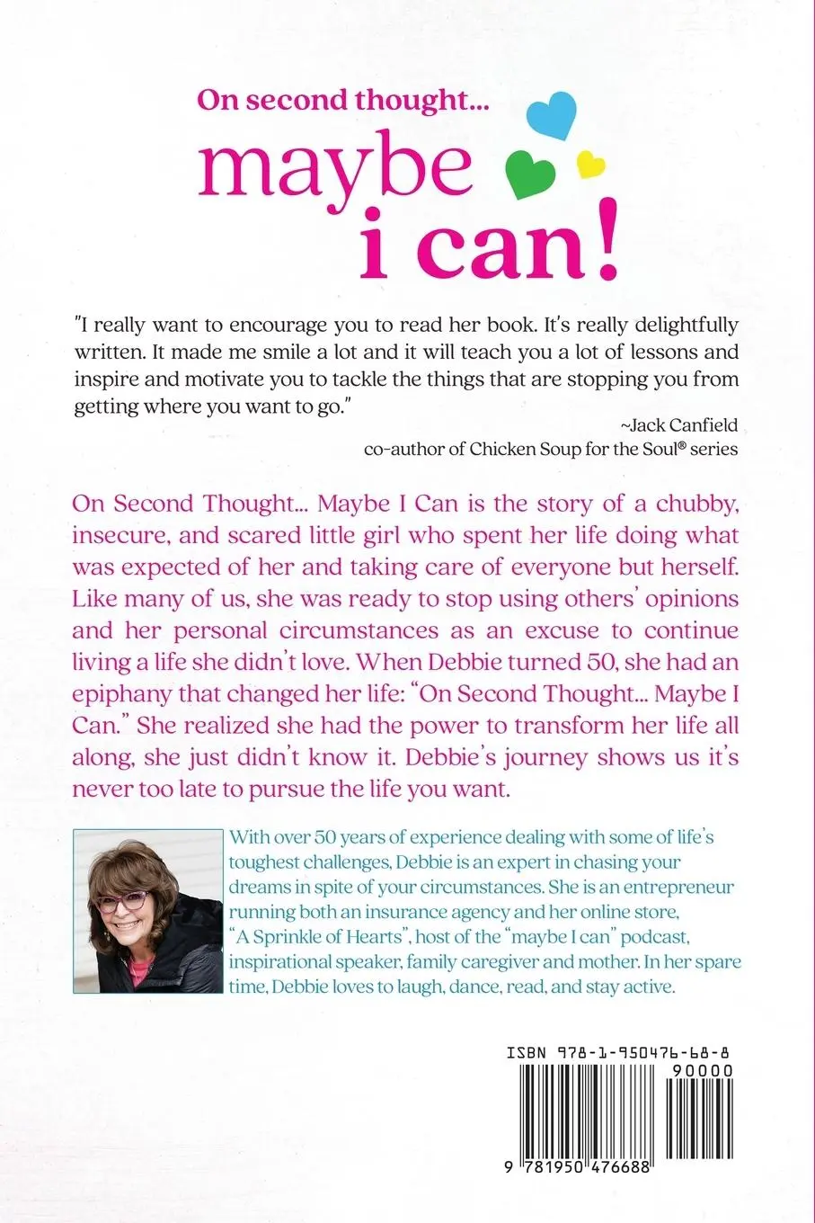 Rückseite: 9781950476688 | On Second Thought... Maybe I Can | Debbie Weiss | Taschenbuch | 2023