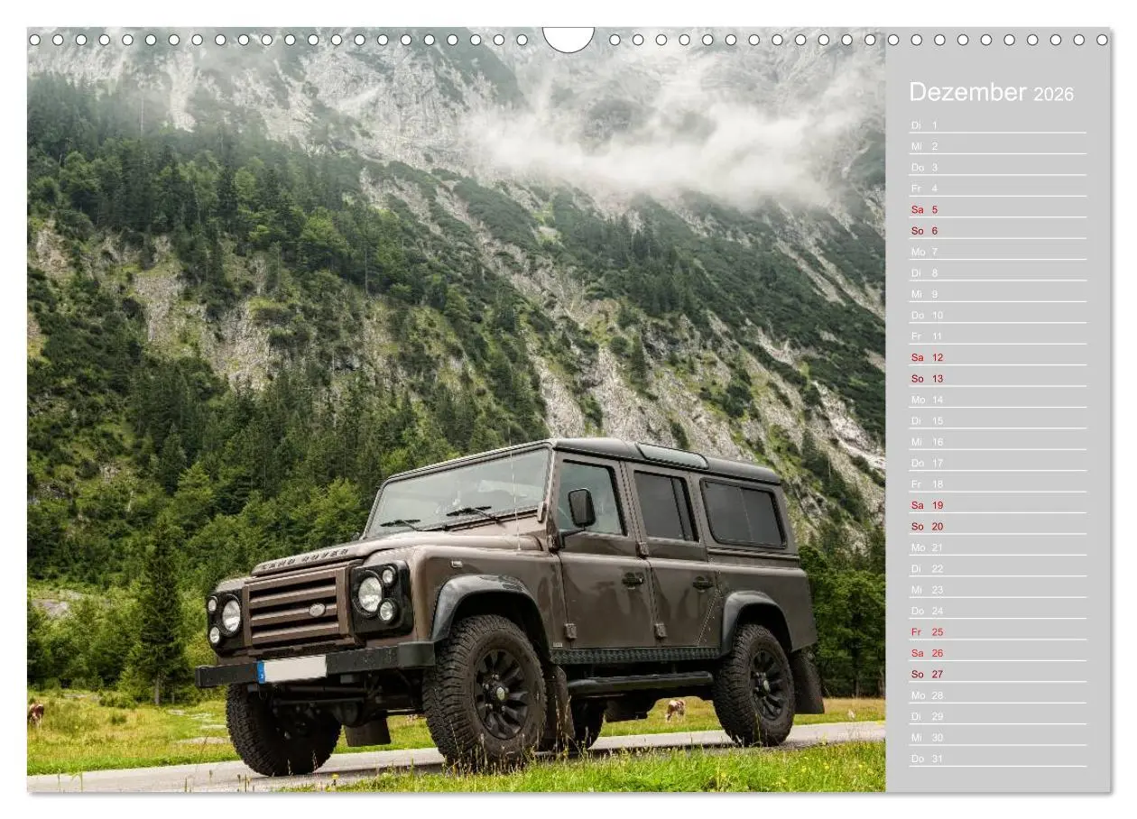 Bild: 9783457876688 | Mit dem 4x4 durch Europa (Wandkalender 2026 DIN A3 quer), CALVENDO...