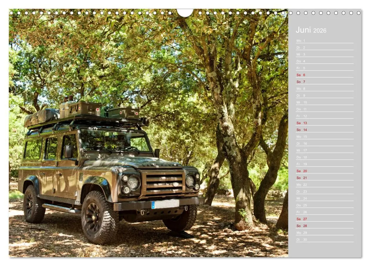 Bild: 9783457876688 | Mit dem 4x4 durch Europa (Wandkalender 2026 DIN A3 quer), CALVENDO...