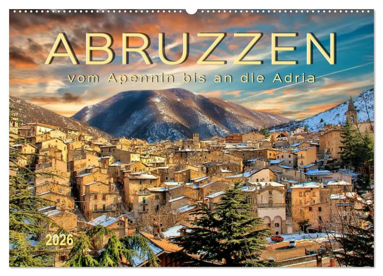 Cover: 9783457946688 | Abruzzen, vom Apennin bis an die Adria (Wandkalender 2026 DIN A2...