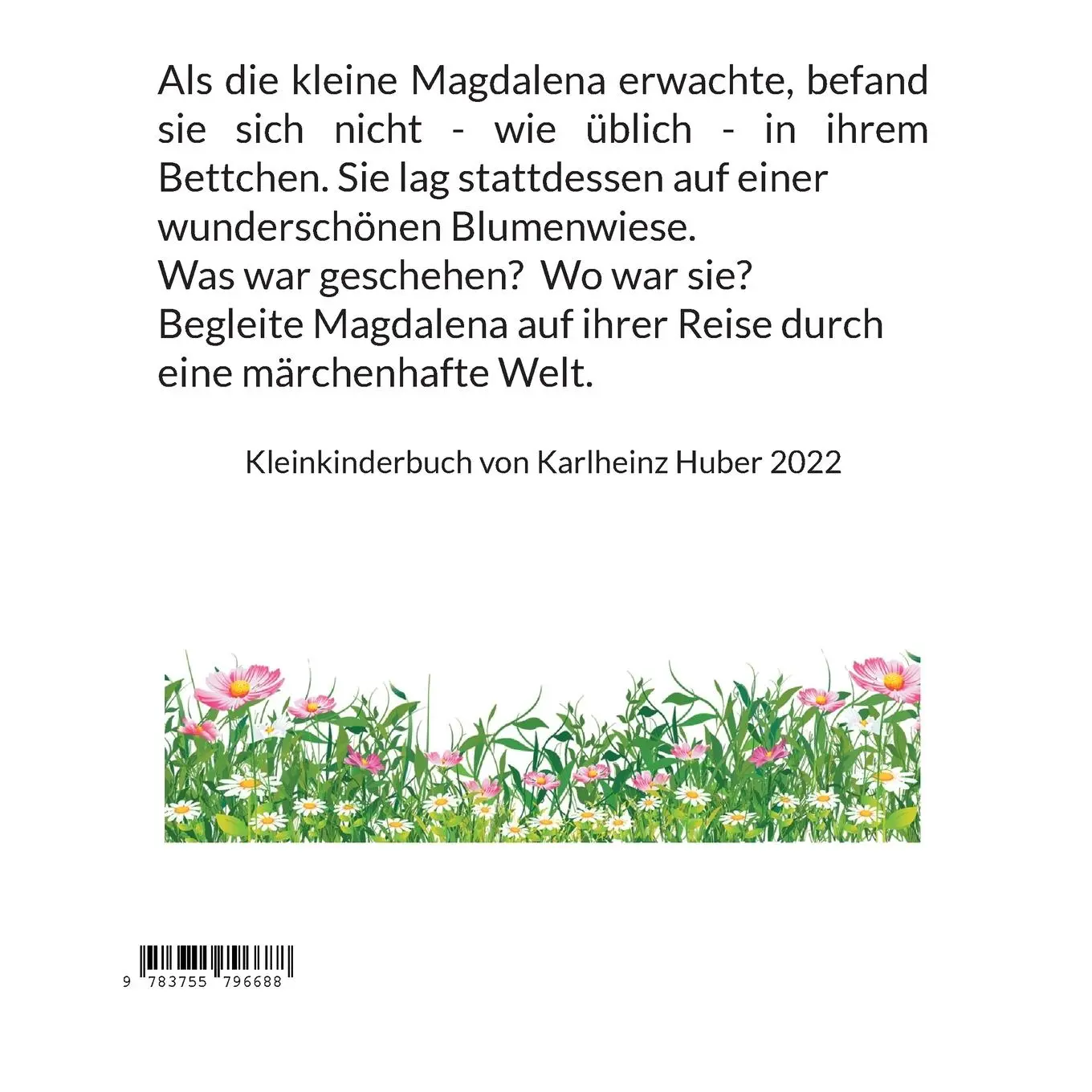 Rückseite: 9783755796688 | Magdalena im Märchenland | Karlheinz Huber | Taschenbuch | Paperback