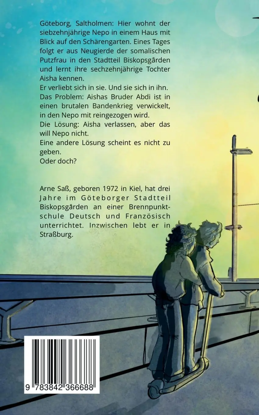 Rückseite: 9783842366688 | Aisha aus Biskopsgården | Ein Schweden-Roman | Arne Saß | Taschenbuch