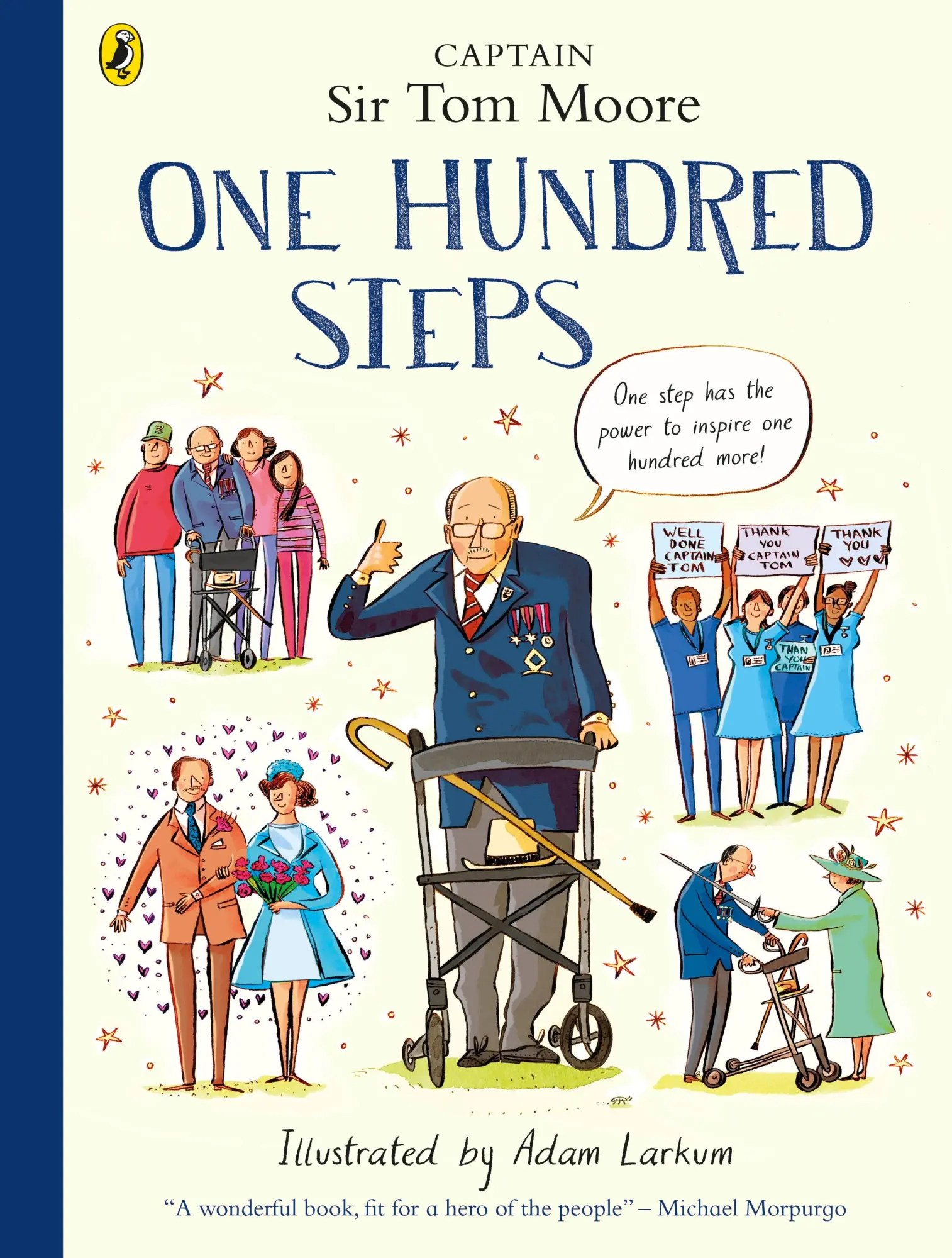 Cover: 9780241486788 | One Hundred Steps: The Story of Captain Sir Tom Moore | Tom Moore