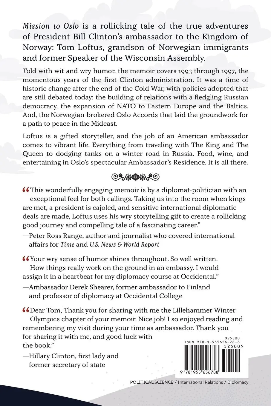 Rückseite: 9781955656788 | Mission to Oslo | Tom Loftus | Taschenbuch | Englisch | 2024