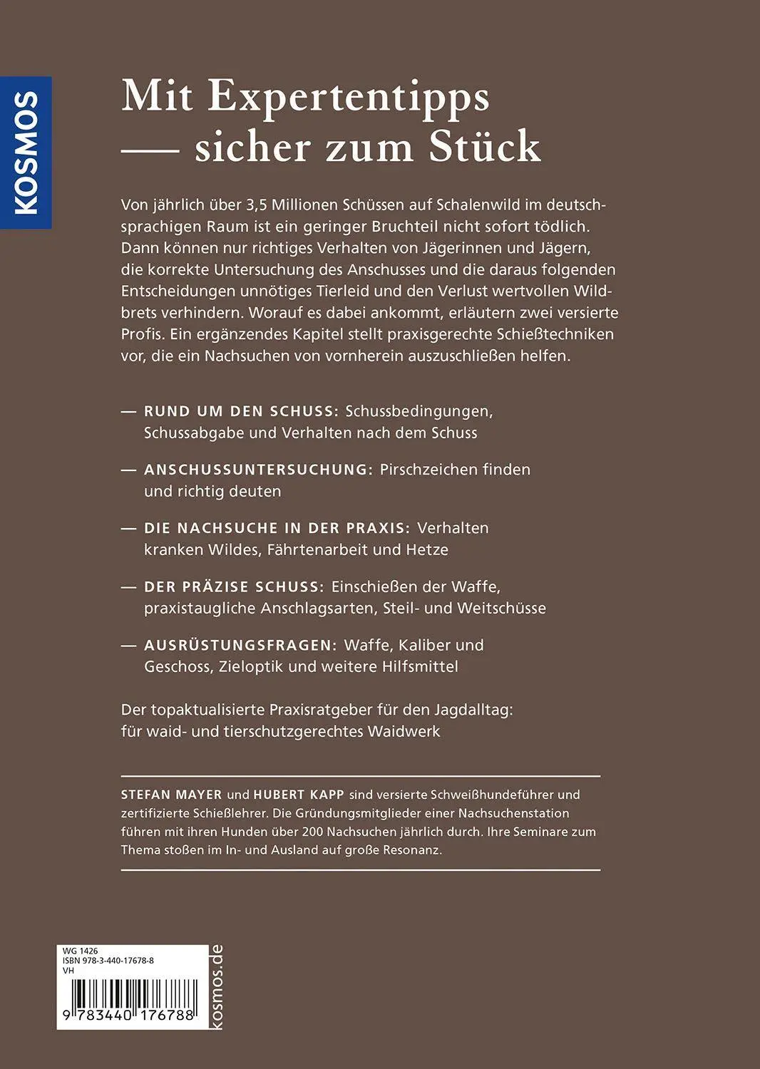 Bild: 9783440176788 | Schuss und Anschuss | Stefan Mayer (u. a.) | Buch | 176 S. | Deutsch
