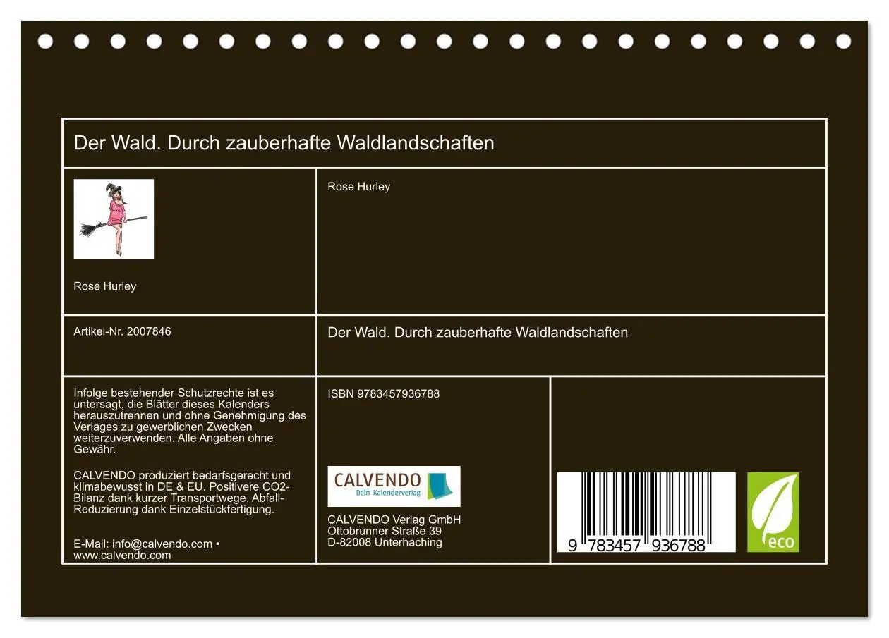 Bild: 9783457936788 | Der Wald. Durch zauberhafte Waldlandschaften (Tischkalender 2026...