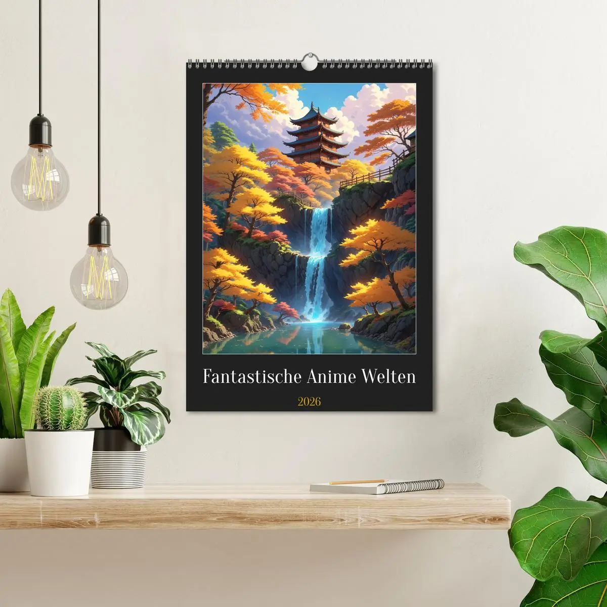 Bild: 9783516266788 | Fantastische Anime Welten (Wandkalender 2026 DIN A3 hoch), CALVENDO...
