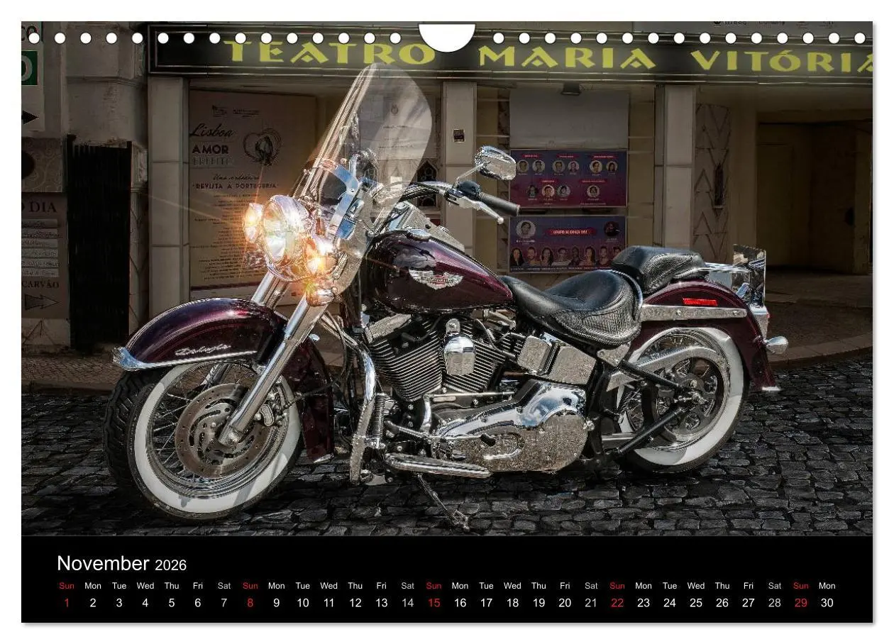 Bild: 9783516576788 | Motorbike Dreams (Wall Calendar 2026 DIN A4 landscape), CALVENDO 12...