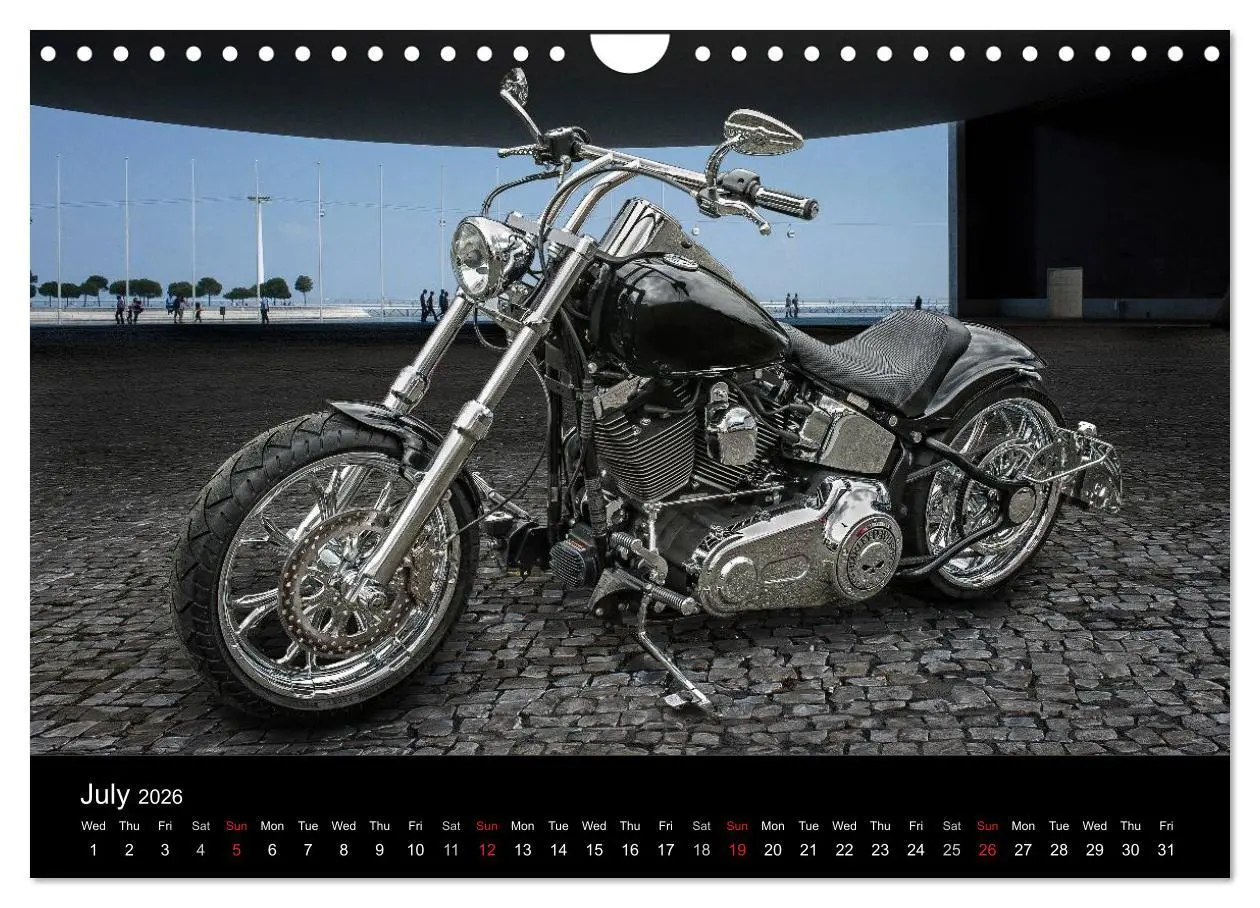 Bild: 9783516576788 | Motorbike Dreams (Wall Calendar 2026 DIN A4 landscape), CALVENDO 12...