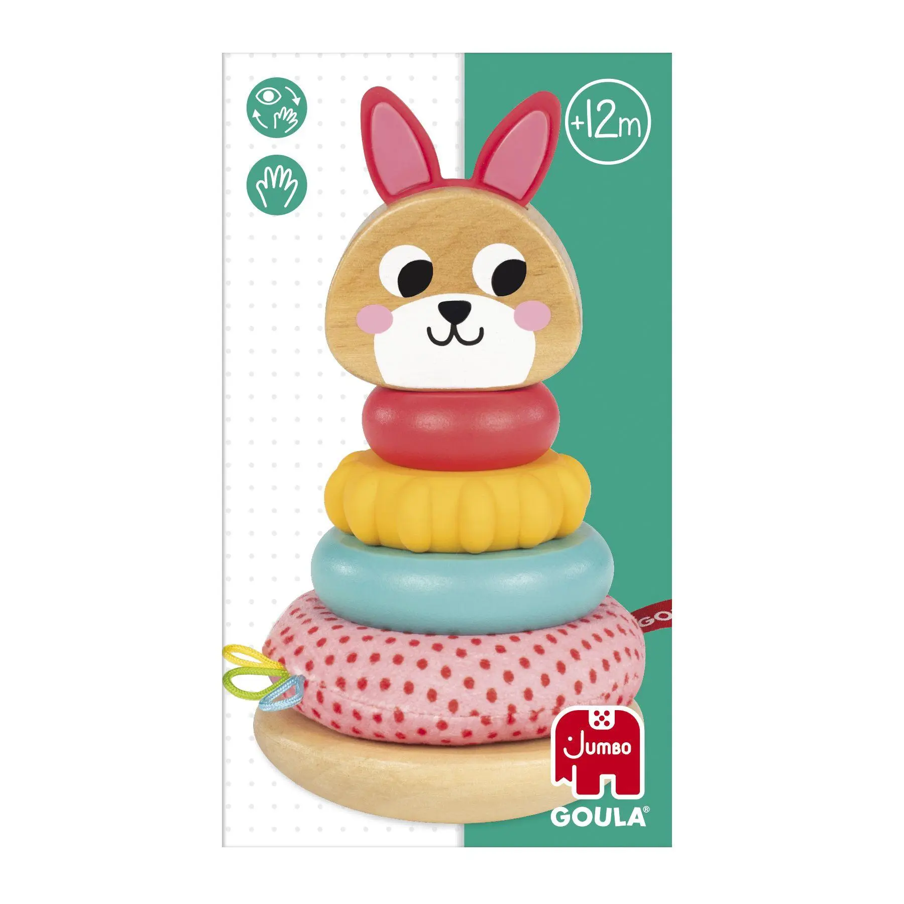 Bild: 8721017606888 | GOULA - Hasen Stapeln | Spiel | Deutsch | 2026 | Jumbo Spiele GmbH