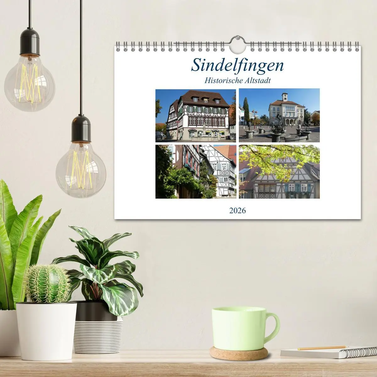 Bild: 9783457926888 | Sindelfingen - Historische Altstadt (Wandkalender 2026 DIN A4...