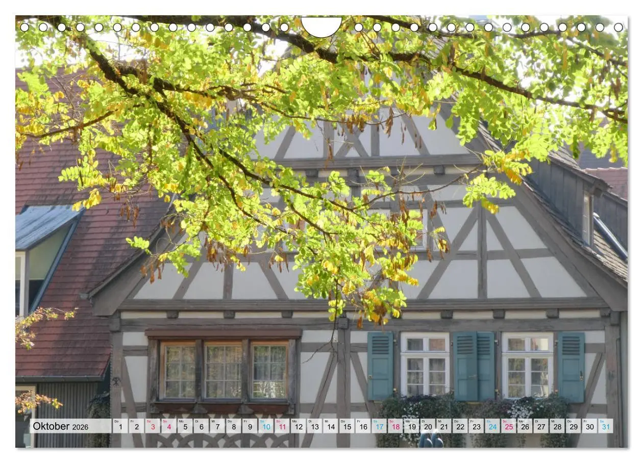 Bild: 9783457926888 | Sindelfingen - Historische Altstadt (Wandkalender 2026 DIN A4...