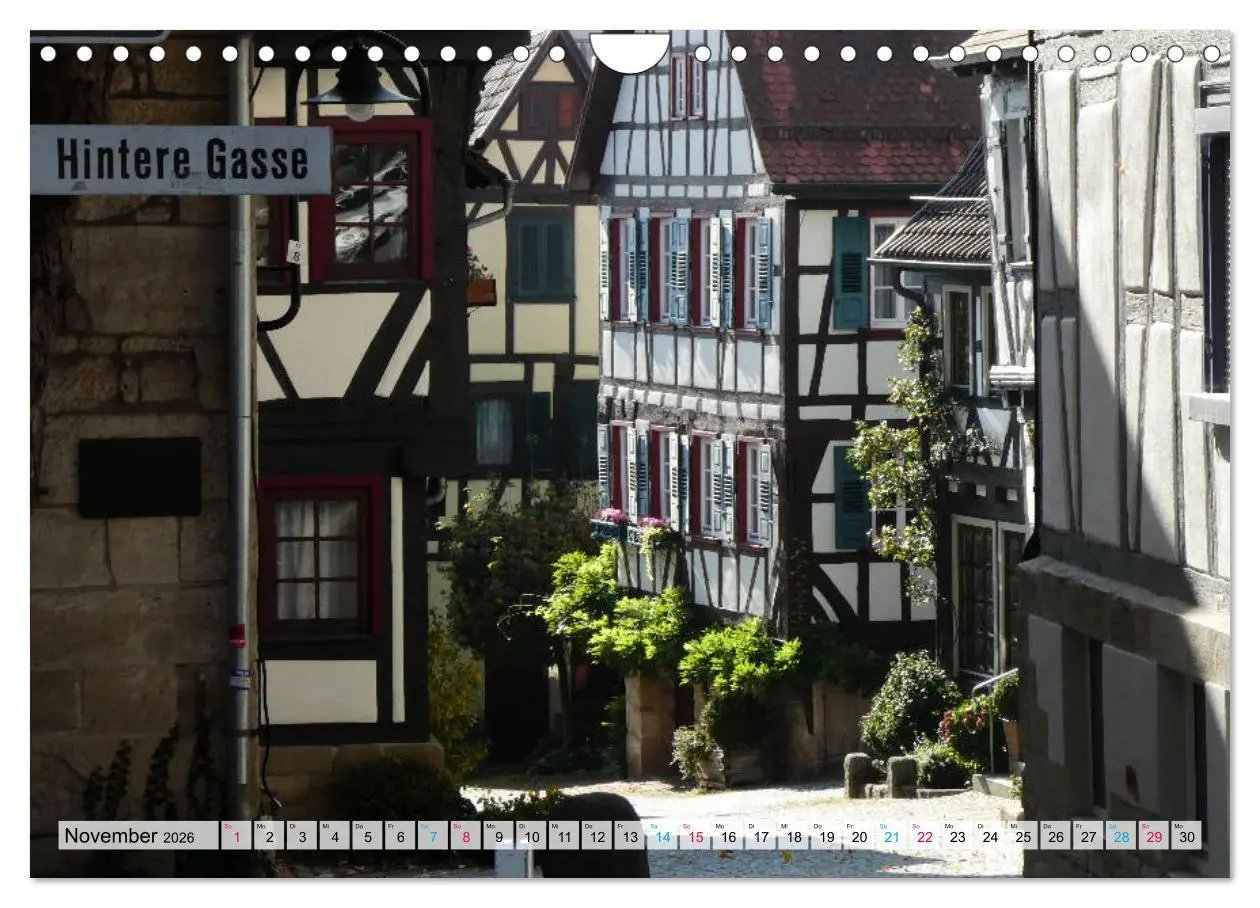 Bild: 9783457926888 | Sindelfingen - Historische Altstadt (Wandkalender 2026 DIN A4...