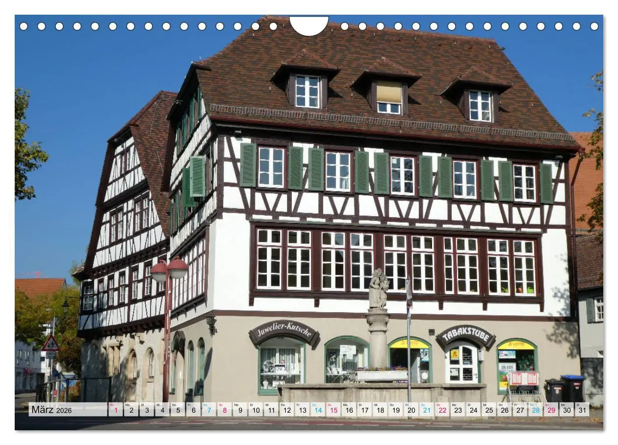 Bild: 9783457926888 | Sindelfingen - Historische Altstadt (Wandkalender 2026 DIN A4...