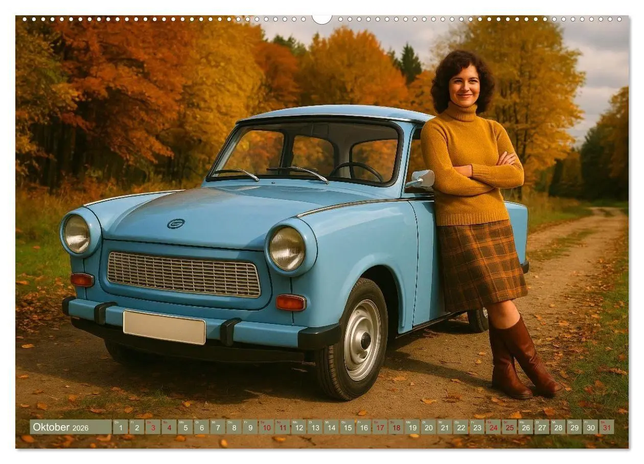 Bild: 9783516706888 | Alltagsgeschichten mit Trabant (Wandkalender 2026 DIN A2 quer),...