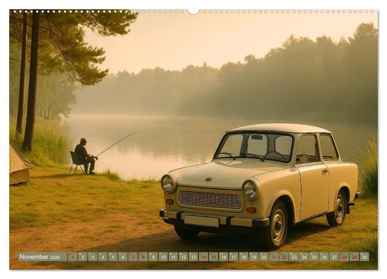 Bild: 9783516706888 | Alltagsgeschichten mit Trabant (Wandkalender 2026 DIN A2 quer),...