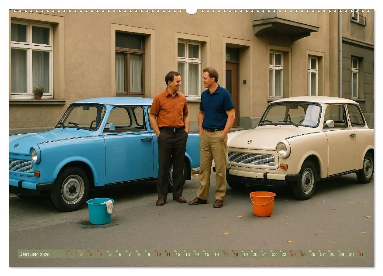 Bild: 9783516706888 | Alltagsgeschichten mit Trabant (Wandkalender 2026 DIN A2 quer),...