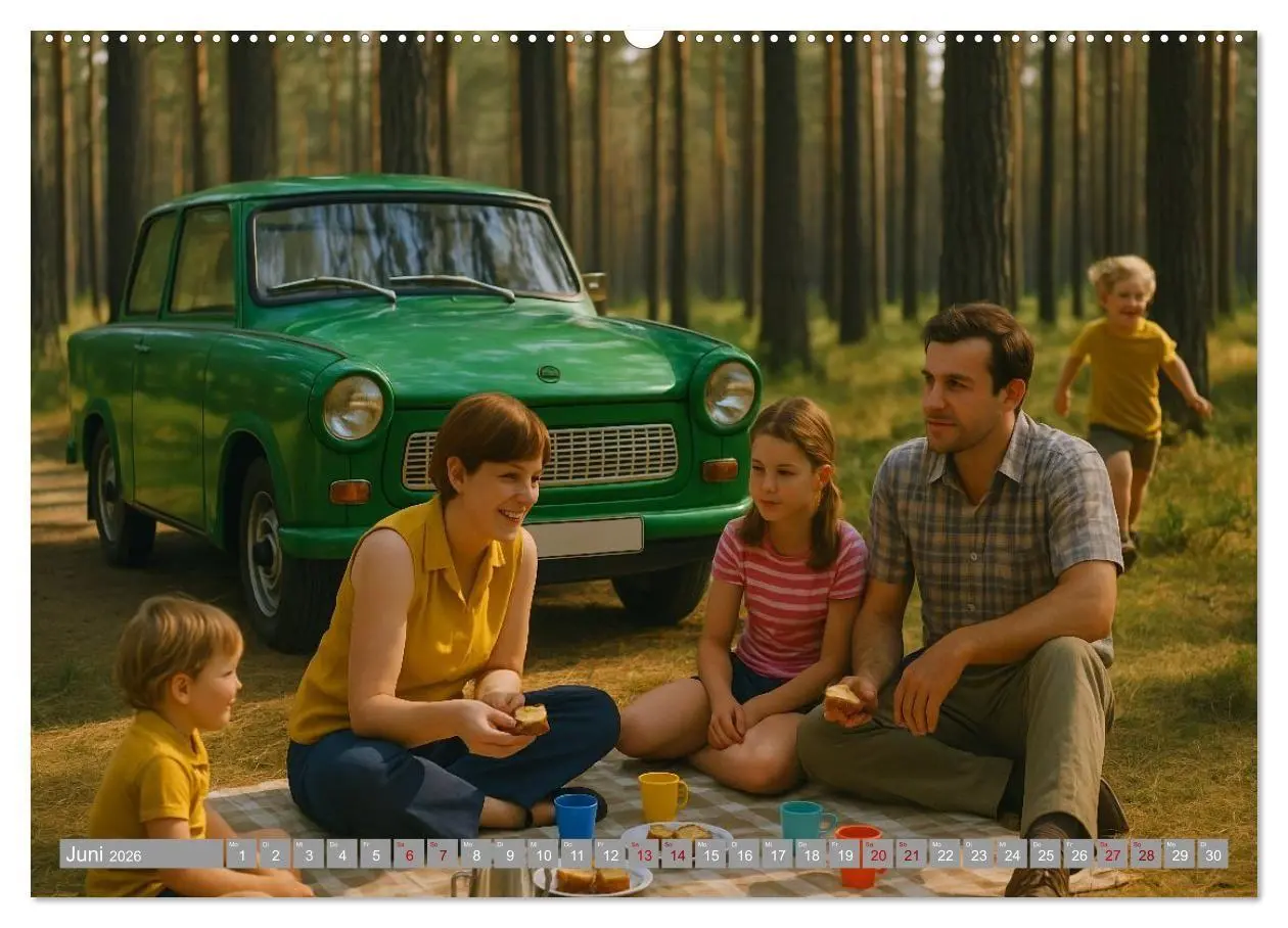 Bild: 9783516706888 | Alltagsgeschichten mit Trabant (Wandkalender 2026 DIN A2 quer),...