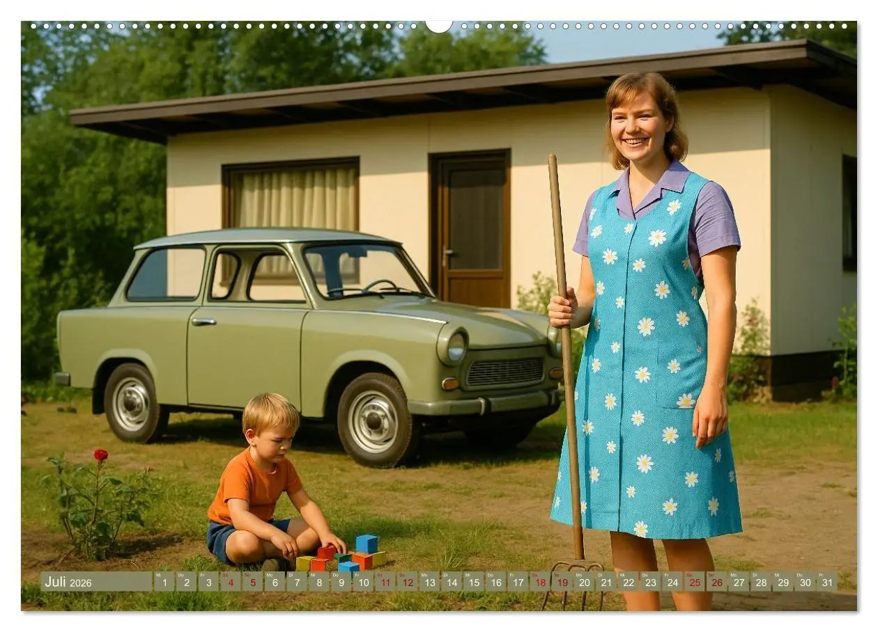 Bild: 9783516706888 | Alltagsgeschichten mit Trabant (Wandkalender 2026 DIN A2 quer),...
