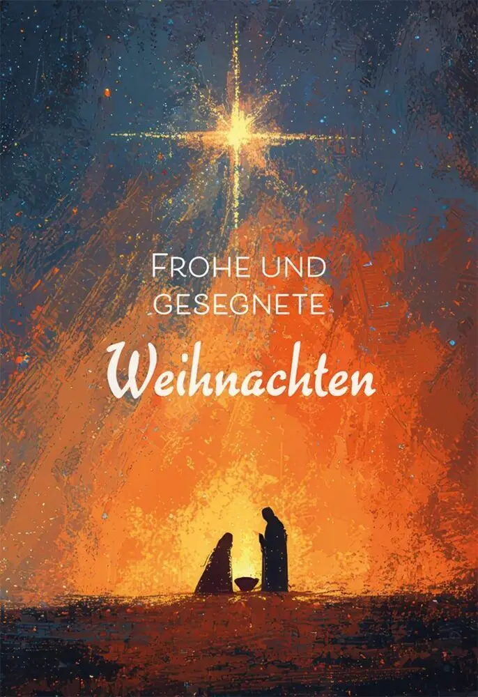 Frohe und gesegnete Weihnachten