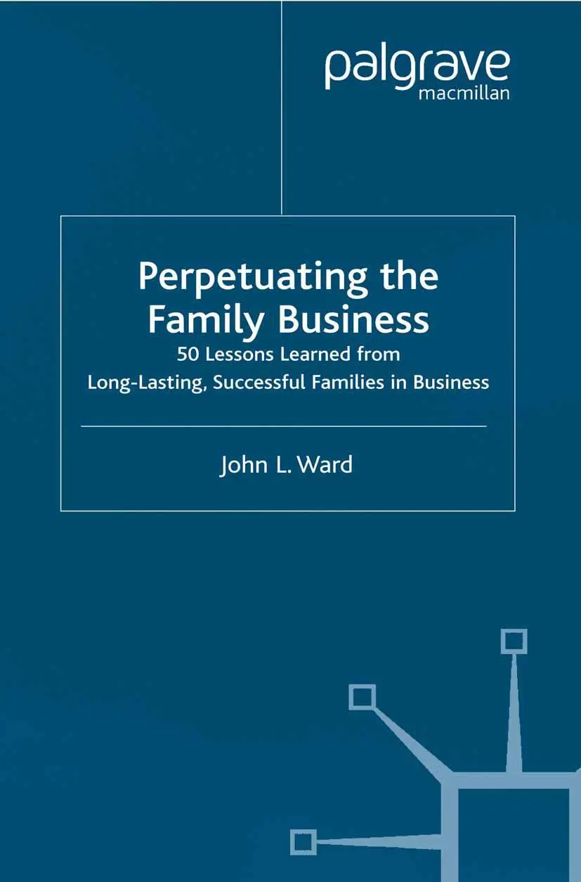 Cover: 9781349516988 | Perpetuating the Family Business | J. Ward | Taschenbuch | xi | 2004