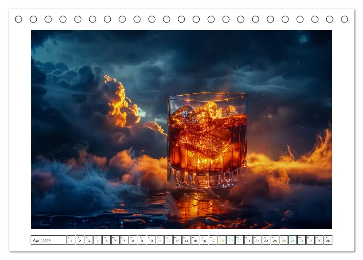 Bild: 9783457396988 | Spirit of Whisky (Tischkalender 2026 DIN A5 quer), CALVENDO...