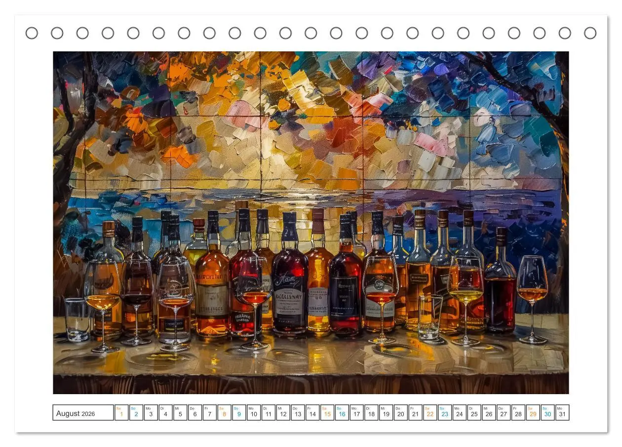 Bild: 9783457396988 | Spirit of Whisky (Tischkalender 2026 DIN A5 quer), CALVENDO...