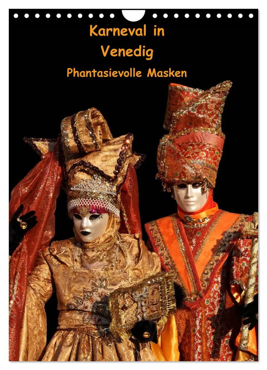 Cover: 9783516486988 | Karneval in Venedig - Phantasievolle Masken (Wandkalender 2026 DIN...
