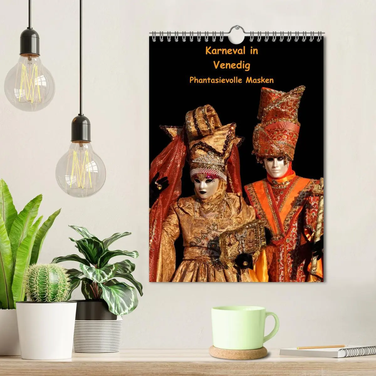Bild: 9783516486988 | Karneval in Venedig - Phantasievolle Masken (Wandkalender 2026 DIN...