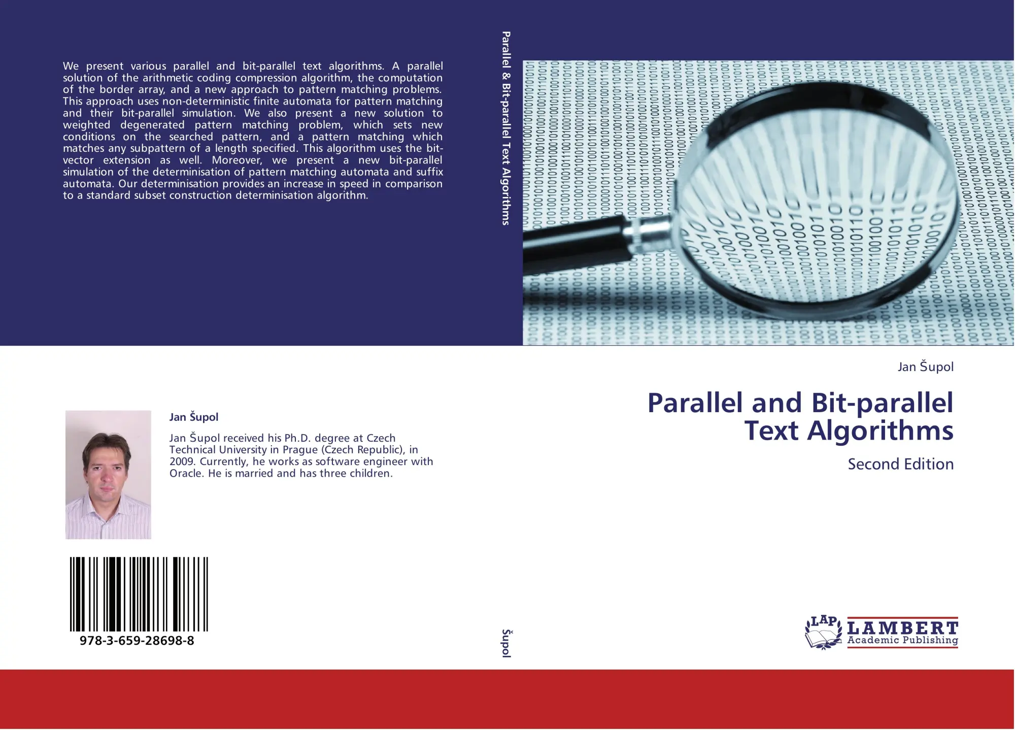 Cover: 9783659286988 | Parallel and Bit-parallel Text Algorithms | Second Edition | Jan ¿Upol